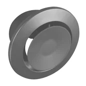 Kratki wentylacyjne - Anemostat plastikowy 100 mm czarny EQUATION 5901171280824 - miniaturka - grafika 1