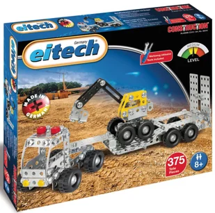 Klocki Konstrukcyjne Eitech Laweta Z Dźwigiem - Klocki - miniaturka - grafika 1