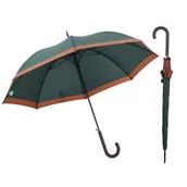 Parasole - Parasol Parasolka Długa Wiatroodporna Zielona - miniaturka - grafika 1