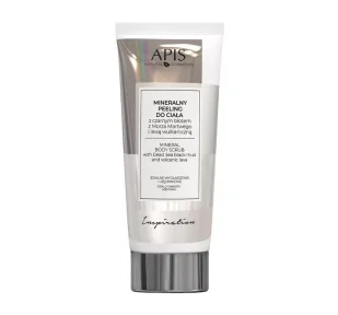 Apis Peeling do ciała z czarnym błotem z Morza Martwego i lawą wulkaniczną 200g - Peelingi do ciała - miniaturka - grafika 2
