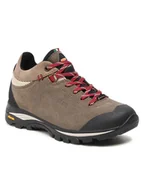 Buty trekkingowe damskie - Zamberlan Trekkingi 332 Hnriette Gtx GORE-TEX Brązowy - miniaturka - grafika 1
