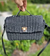 Torebki damskie - Listonoszka pleciona Nobo - miniaturka - grafika 1