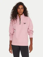 Bluzy damskie - Reebok Bluza RK25160CCW Różowy Regular Fit - miniaturka - grafika 1