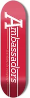 Deski snowboardowe - deck AMBASSADORS COMPANY HIGH DECK Red - miniaturka - grafika 1