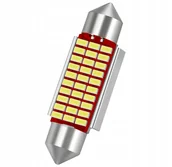 Żarówki samochodowe - Żarówka Rurka Led 39Mm C3W C5W 30Smd Canbus Mocna - miniaturka - grafika 1