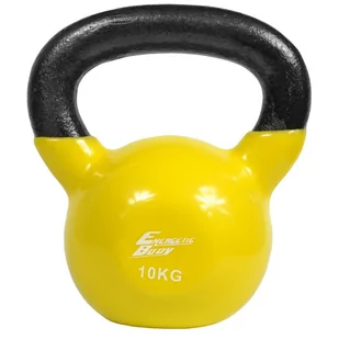 Kettlebell EB FIT EB FIT żeliwny 10 KG ODWAŻNIK - Pozostały sprzęt siłowy - miniaturka - grafika 1