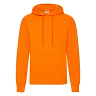 Bluzy męskie - Bluza męska z kapturem Hooded Sweat Fruit of the Loom - Pomarańczowy XXL - miniaturka - grafika 1