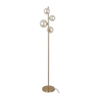 Lampy stojące - Lampa podłogowa Canello bursztyn 4 x G9 Italux - miniaturka - grafika 1