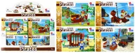 Klocki - Klocki konstrukcyjne 55-66 el Pirat display alleBLOX - miniaturka - grafika 1
