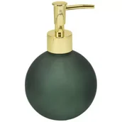 Mydelniczki i dozowniki mydła - Bathroom Solutions Szklany dozownik na mydło zieleń 400 ml - miniaturka - grafika 1