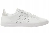 Buty sportowe damskie - Buty damskie Adidas Courtpoint Base sportowe białe - miniaturka - grafika 1