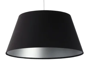 Czarna satynowa lampa wisząca dzwon - S407 D4-K40 - Lampy stojące Czarna satynowa lampa wisząca dzwon - S407 D4-K40 - Lampy stojące - miniaturka - grafika 1