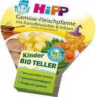 Dania dla dzieci - Hipp Jarzynki z ziemniaczkami i delikatnym schabem po 1. roku 250 g Bio - miniaturka - grafika 1
