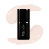 Lakiery hybrydowe - SEMILAC Lakier hybrydowy Barely Butter 929 7 ml - miniaturka - grafika 1