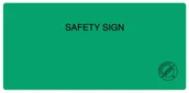 Systemy ekspozycyjne i znaki informacyjne - AC504 SAFETY SIGN, FN - FOLIA SAMOPRZYLEPNA; (200X100MM) - miniaturka - grafika 1