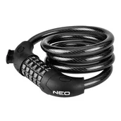 Narzędzia warsztatowe - Neo Zabezpieczenie Roweru, Linka Na Kod T N91-007 5907558488388 - miniaturka - grafika 1