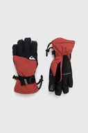 Rękawiczki dla dzieci - Quiksilver rękawiczki kolor czerwony - miniaturka - grafika 1