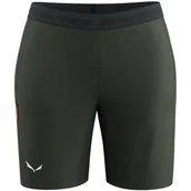 Spodenki damskie - SALEWA Puez 4 szorty W, ciemnooliwkowe, XS - miniaturka - grafika 1