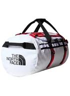 Walizki - Torba plecak The North Face Base Camp Duffel M - tnf white / tnf black / elevation red - miniaturka - grafika 1