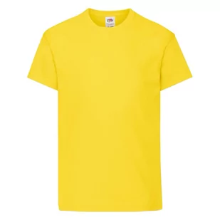 Koszulka dziecięca Original 100% bawełny Fruit of the Loom Żółty 14-15 - Moda i Uroda OUTLET - miniaturka - grafika 1