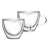 Szklanki - LAMART Szklanki termiczne do cappuccino 2szt 190ml Lamart LT9026 LT9026 - miniaturka - grafika 1