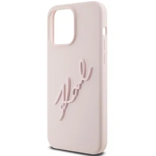 Etui Karl Lagerfeld KLHCP15XSKSBMCP Apple iPhone 15 Pro Max hardcase Silicone Karl Script różowy/pink - Etui i futerały do telefonów - miniaturka - grafika 7