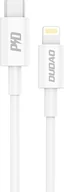 Kable USB - Kabel USB Dudao USB-C - 1 m Biały (Dudao) - miniaturka - grafika 1