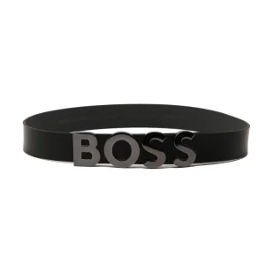 BOSS BLACK Skórzany pasek - Paski - miniaturka - grafika 1