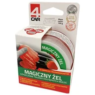 Kosmetyki samochodowe - Magiczny żel do czyszczenia trudno dostępnych miejsc (truskawka) 100g 4Car - miniaturka - grafika 1