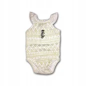Body dla niemowląt - Białe body dla dziewczynki Juice Couture 56-62 - miniaturka - grafika 1