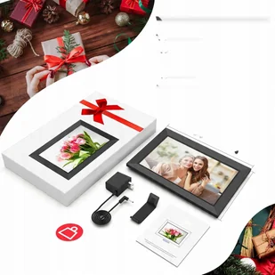 Ramka Frameo 10,1" WLAN, HD IPS, 1280x800, 32GB, auto-obrót, micro SD. - Ramki cyfrowe do zdjęć - miniaturka - grafika 1