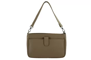 Torebki listonoszki na ramię - Beżowe - Torebki damskie - miniaturka - grafika 1