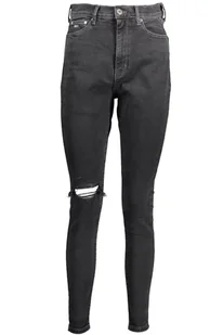 TOMMY HILFIGER JEANS JEANS JEANS DAMSKI CZARNY - Portfele - miniaturka - grafika 1