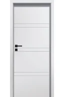 Drzwi wewnętrzne - Pol-Skone Dzwi Wewnętrzne Pełne Sublime B6 Biały - miniaturka - grafika 1