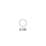 Lampy ogrodowe - Linea Light Lampa stojąca LED Oh!, Ø 28 cm, E27, poliwęglan, biały - miniaturka - grafika 1
