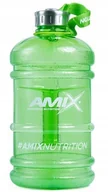 Shakery i bidony sportowe - AMIX 2,2l Kanister Shaker Bidon Solidny Zielony - miniaturka - grafika 1
