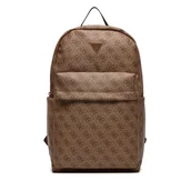 Plecaki - Guess Plecak HMELLO P4105 Brązowy - miniaturka - grafika 1