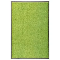 Wycieraczki - vidaXL Wycieraczka z możliwością prania, zielona, 60 x 90 cm - miniaturka - grafika 1