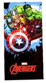 Okrycia kąpielowe dla dzieci - Ręcznik plażowy Avengers 60 x 120 cm - miniaturka - grafika 1
