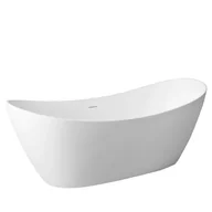 Wanny - Wanna Wolnostojąca Indes Jasper 160Cm Biała Połysk - miniaturka - grafika 1