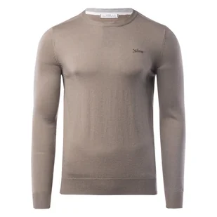 Męski Sweter GUESS VALENTINE LS CN BASIC SWTR M3YR00Z3052-G1FR – Brązowy - Swetry męskie - miniaturka - grafika 1