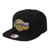 Czapki męskie - Czapka z daszkiem bejsbolówka Mitchell & Ness NBA Los Angeles Lakers - miniaturka - grafika 1