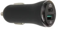 Ładowarki samochodowe - Ładowarka samochodowa do gniazda zapalniczki z dwoma gniazdami (USB-A oraz USB-C) - miniaturka - grafika 1