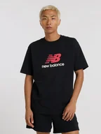 Koszulki męskie - T-shirt męski bawełniany New Balance Athletics Logo MT51500 S Czarny (197967256431). T-shirty męskie - miniaturka - grafika 1