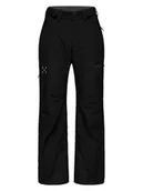 Spodnie narciarskie - Haglöfs Spodnie narciarskie "Gondol" w kolorze czarnym - miniaturka - grafika 1