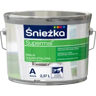 Emalie - Śnieżka Farba olejno-ftalowa Supermal Baza A biały 2,37 l - miniaturka - grafika 1