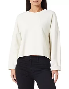 Sisley Bluza damska L/S 3IPRL102E, biała, 0L8, L - Bluzy damskie - miniaturka - grafika 1