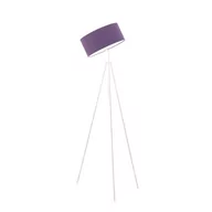 Lampy stojące - Lampa podłogowa LYSNE Malmo, 60 W, E27, fioletowo-biała, 145x50 cm - miniaturka - grafika 1