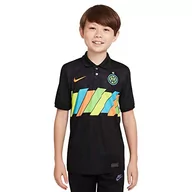 Koszulki męskie - Nike Męski T-shirt, czarny/pomarańczowy, S DB6244 - miniaturka - grafika 1