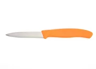 Noże kuchenne - Nóż do jarzyn Victorinox pomarańczowy 8cm - miniaturka - grafika 1